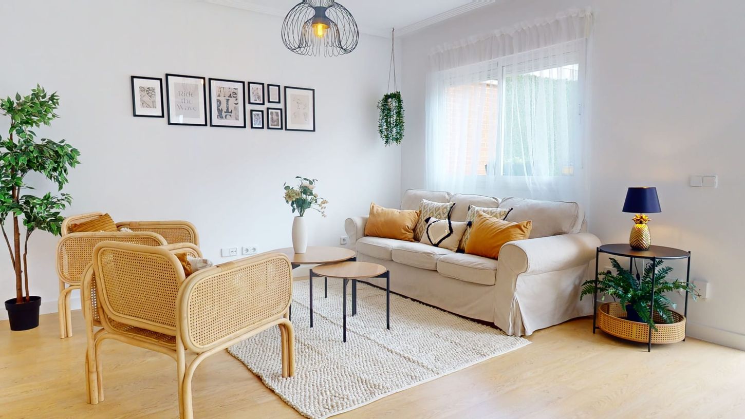 despues home staging piso cuatro dormitorios en valdemoro