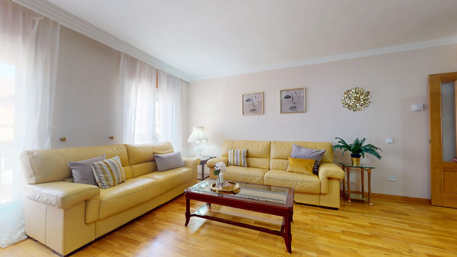 despues home staging piso de 3 dormitorios