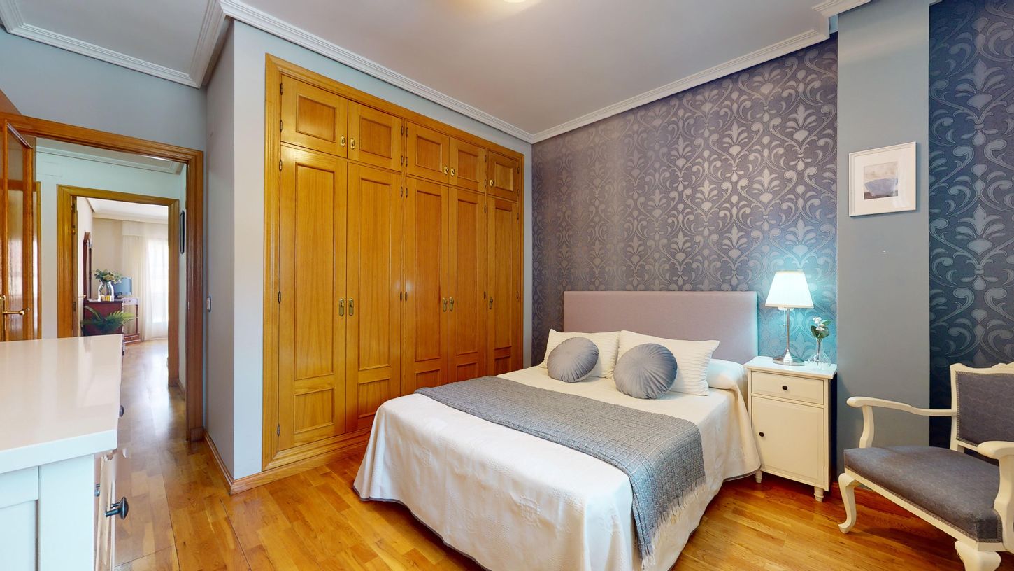 proyecto de home staging piso 3 dormitorios valdemoro